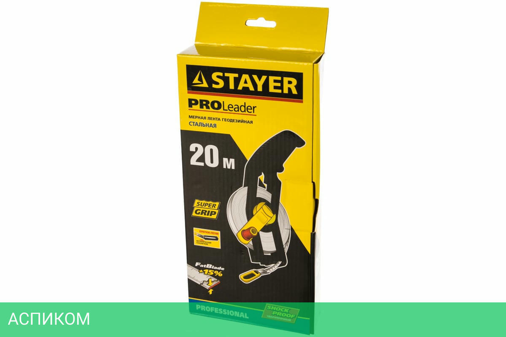 Рулетка Stayer Leader (2-34183-020)