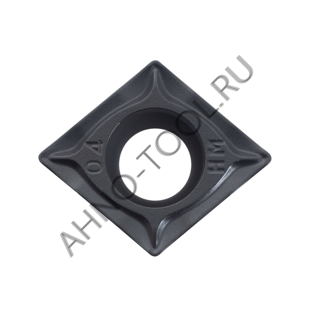 Пластина твердосплавная ISO CCMT09T304-PSA ACP20B AHNO по стали, получистовая