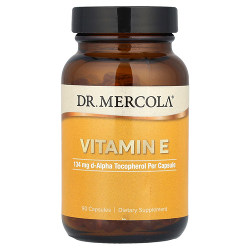 Dr. Mercola, витамин E, 134 мг, 90 капсул