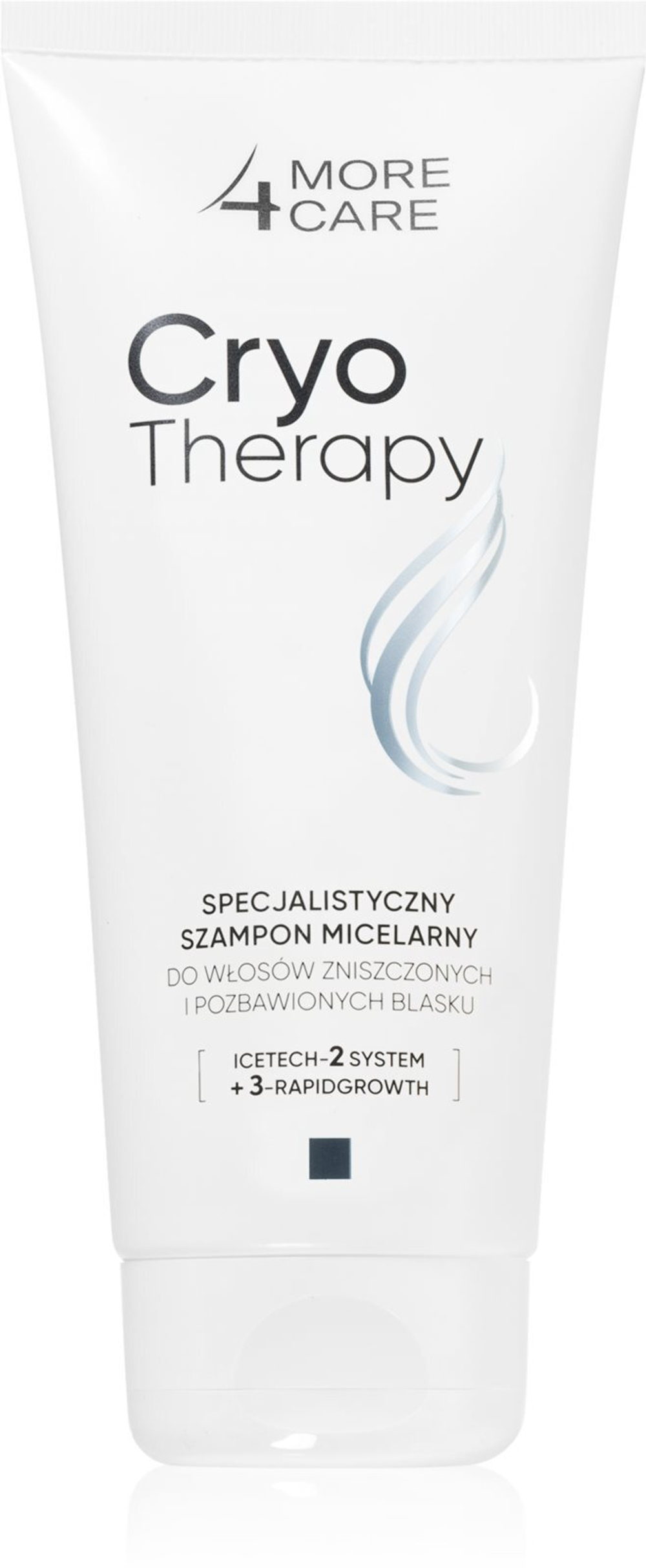Long 4 Lashes More 4 Care Cryotherapy Specialist - мицеллярный шампунь для поврежденных волос /   200  ml  / GTIN 5900116088730