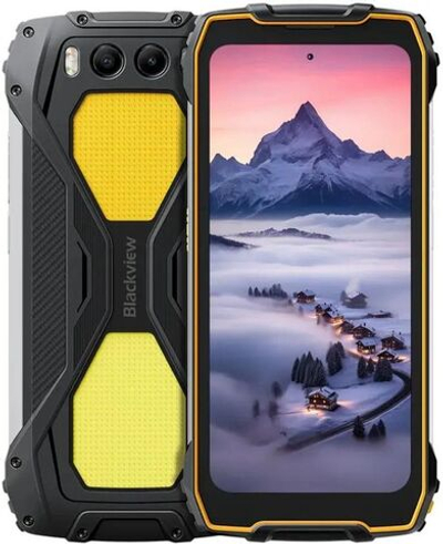 6.67" Смартфон BLACKVIEW BV7300 6/256Gb,  NFC,  IPS,  90Гц,  15000мAч,  желтый