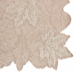 Салфетка на стол 30*45см «Кленовый лист» золото