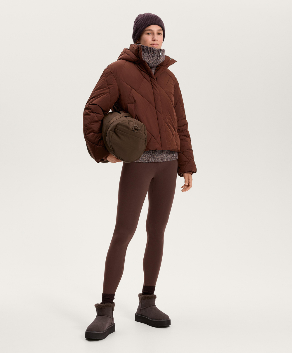 OYSHO Легинсы Comfortlux длиной до щиколотки с высокой посадкой, коричневый