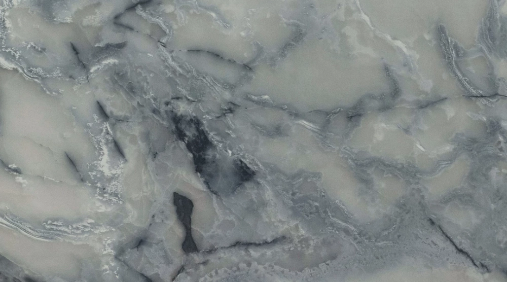 Стеновая панель 6мм 3 метра глянец Оникс тёмный графит №92