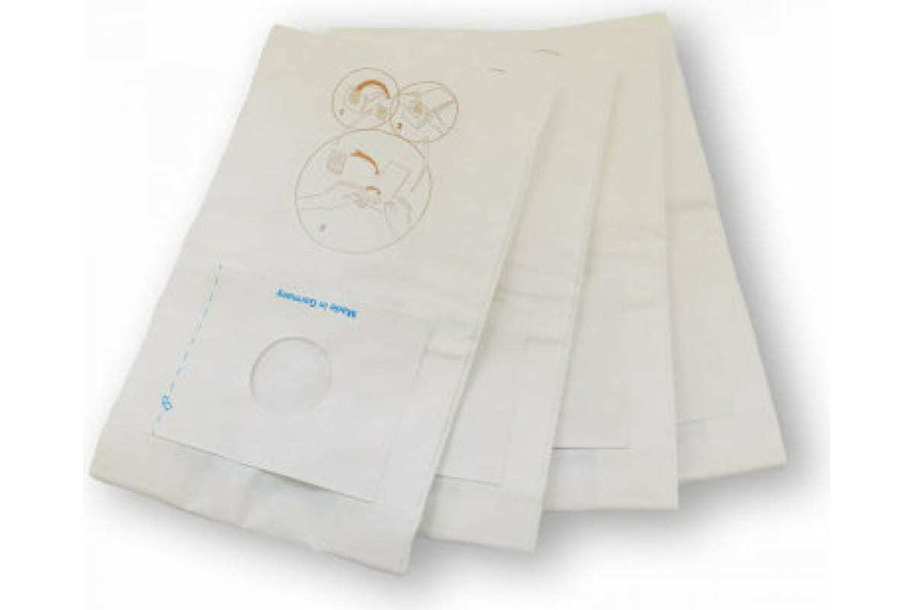 Бумажные мешки-пылесборники универсальные для пылесосов, 4 штуки, 3 литра