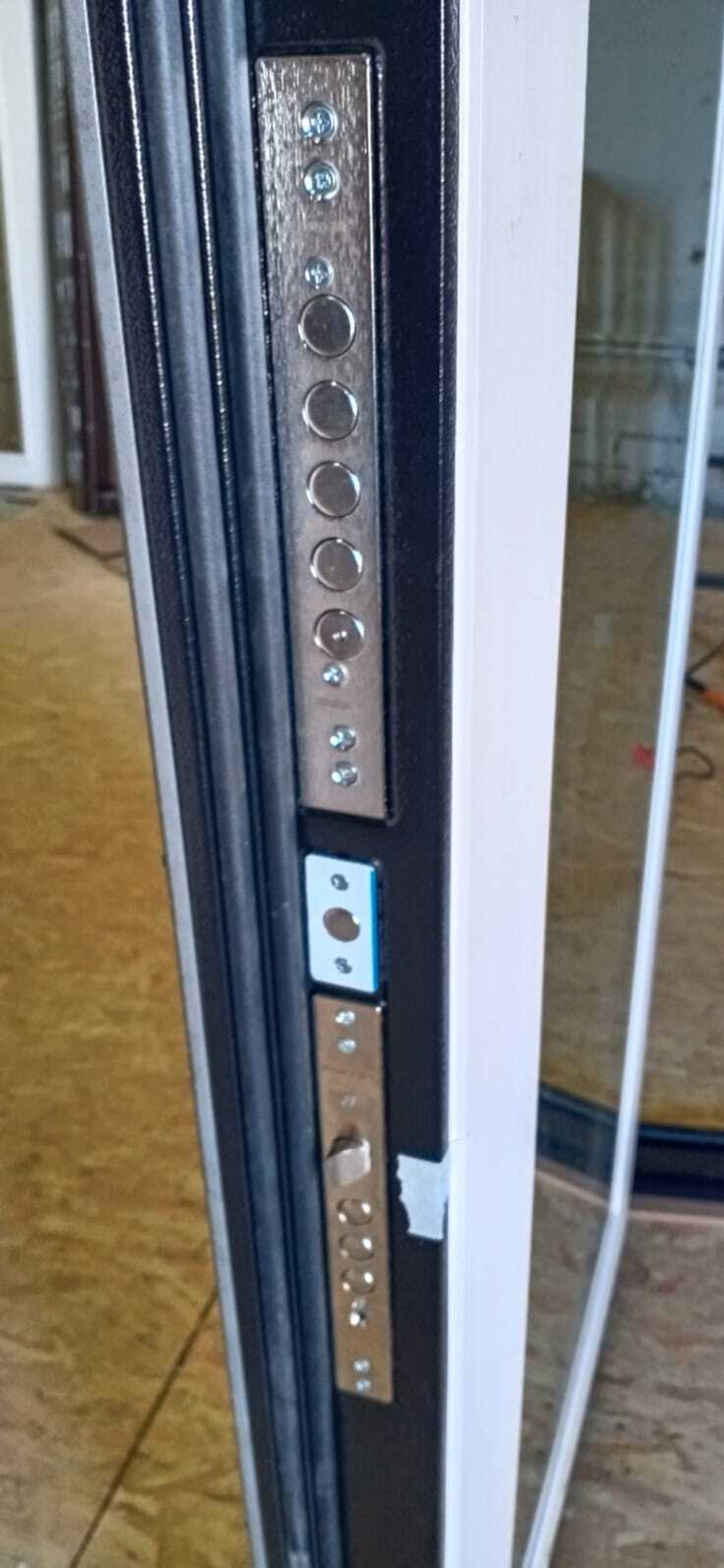 Дверь входная Лабиринт INFINITY  11 Графит софт металлическая