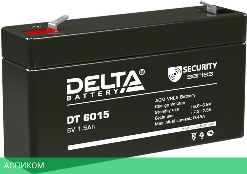 Аккумулятор для ИБП Delta DT 6015