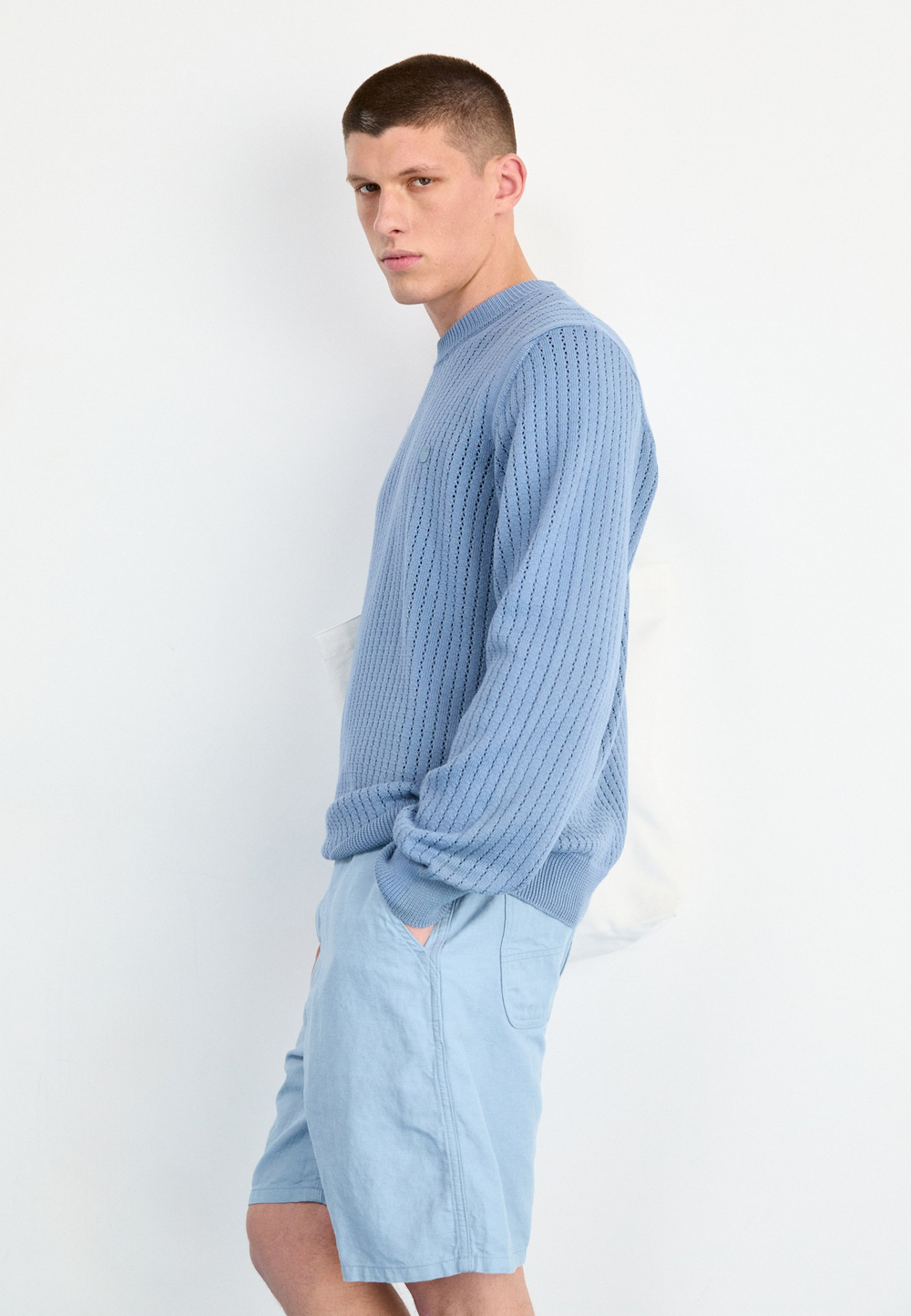 Carhartt WIP WALTER - Шорты - Голубой
