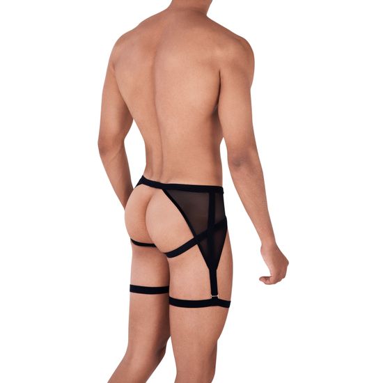 Мужские трусы джоки черные с поясом Pikante MAGNO JOCKSTRAP 034311