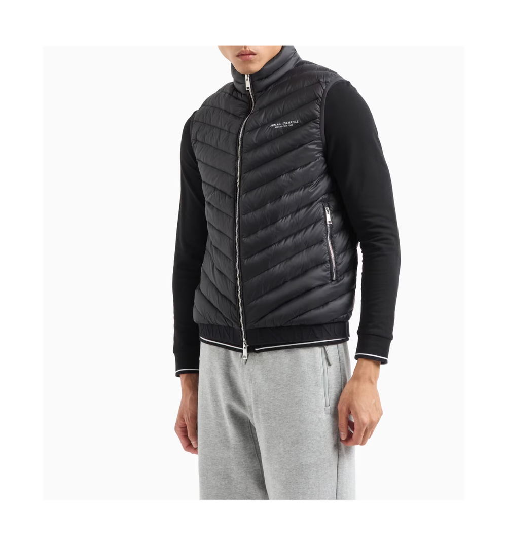 Двусторонняя утепленная куртка без рукавов Armani Exchange