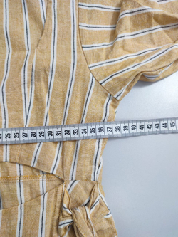 Платье Zara в полоску 44 размер