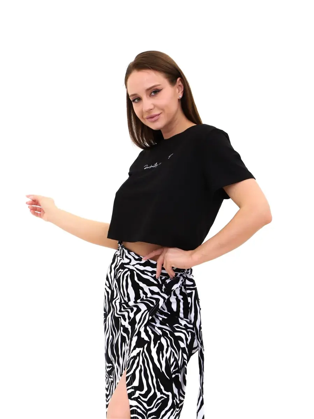 Костюм женский "Энимал" черный