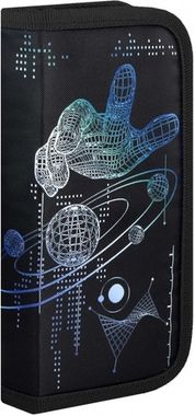 Пенал школьный Феникс+, арт.62092/ 24 ВСЕЛЕННАЯ (без наполнения, 10x20x2,5 см, полиэстер, молния, сублимация, ПЭТ-пакет).