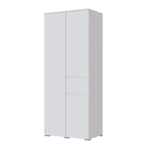 Шкаф Micon Плейона, распашной, 2-створчатый, с ящиком, белый