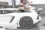 Карбоновые задние боковые воздухозаборники для LAMBORGHINI AVENTADOR LP700 / LP740 2011–2017 Ламборгини