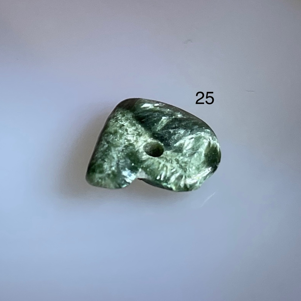 51583 Серафинит Бусина крошка 8-12мм-81