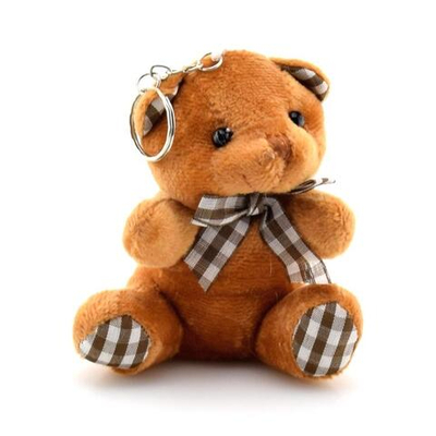 Игрушка мягкая брелок Медведь, 4 микс, 8,5 см