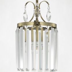 Citilux Инга CL335113 Подвесной хрустальный светильник Бронза
