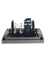 FORTE&PIANO Розетка двойная TV+RJ45 кат.5E FP536 сталь IEK