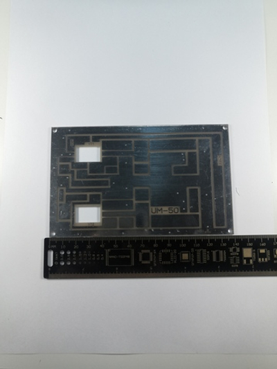 Печатная плата «Линейного транзисторного усилителя мощности на IRF520 мощностью 50 Вт