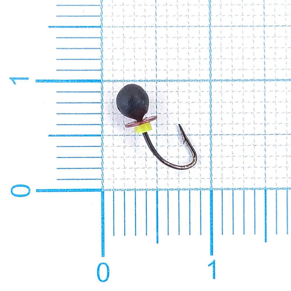 Мормышка вольфрамовая точеная 814 "Дробь" 3мм (15шт/уп)