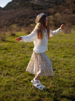 Панама Mjölk Leopard, из муслина