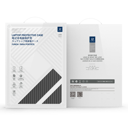 Чехол темного цвета для ноутбука MacBook Neo 13 (с 2026-) от Dux Ducis, серии LCGH Series Protective Case