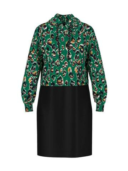 Marc Cain Платье двойное с кулиской на горловине