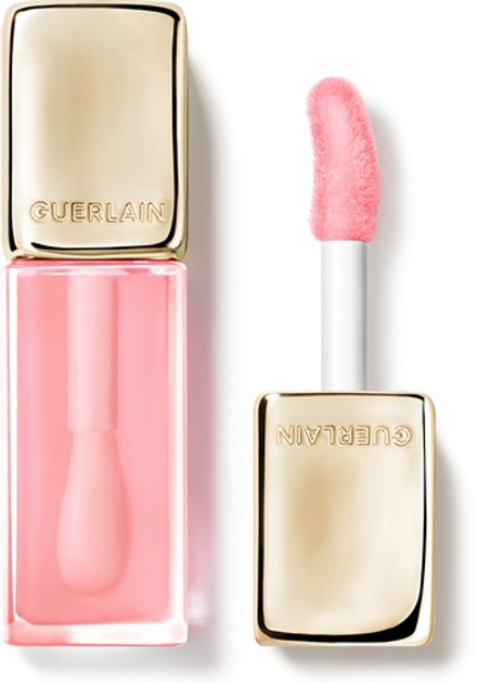 GUERLAIN KissKiss Bee Glow Oil - Блеск для губ с медом оттенок 258 Rose Glow, 9 ml