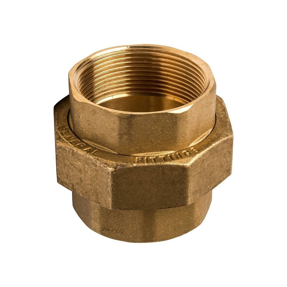 Соединение быстроразъемое (американка) STOUT SFT 0033 - 2" (ВР/ВР, латунь без покрытия)