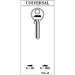 Заготовка английского ключа 10533 U16D U-16D