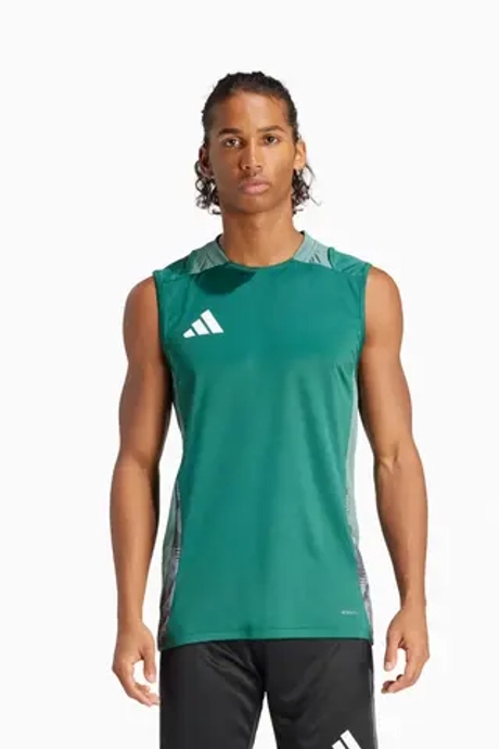 Майка без рукавов adidas Tiro 24 Competition Training - зеленый
