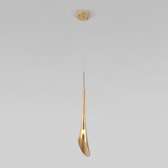 Подвесной светильник Eurosvet Folio 50224/1 янтарный