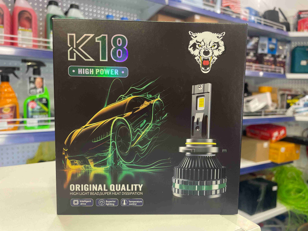 H11 (LED) / Светодиодные (H11) лампы, Галактика K18, 300 Вт, 12 вольт (2 шт. / комплект) НЕ