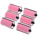 Бигуди поролоновые с зажимом 8шт «Styling», цвет розовый, d=3,5см