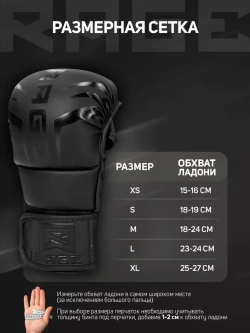 Перчатки для ММА