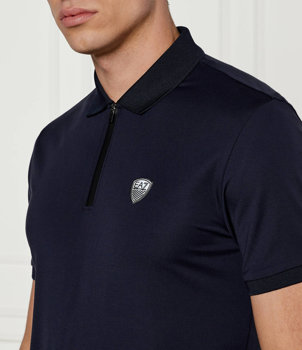 Поло EA7 - темно-синий(8NPF13 PJRGZ)