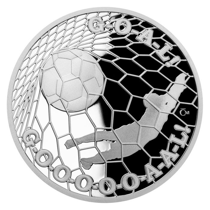 500 франков 2018 Камерун «Гол» в футляре, с сертификатом 500 франков 2018 Камерун «Гол» в футляре, с сертификатом