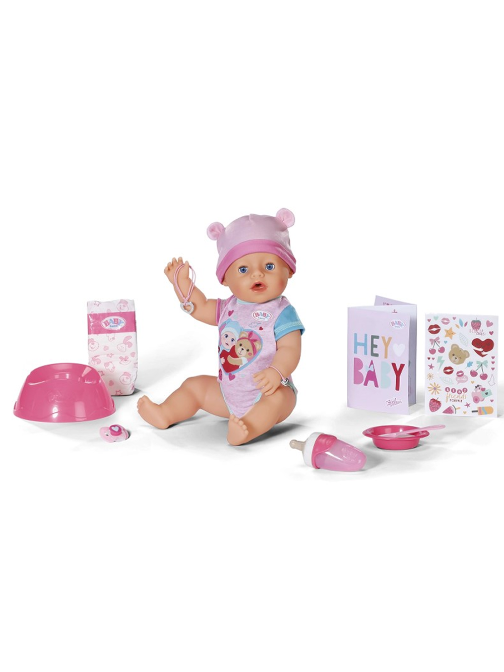 Интерактивная кукла Эмма с магическими глазками 43 см Беби Борн 42482