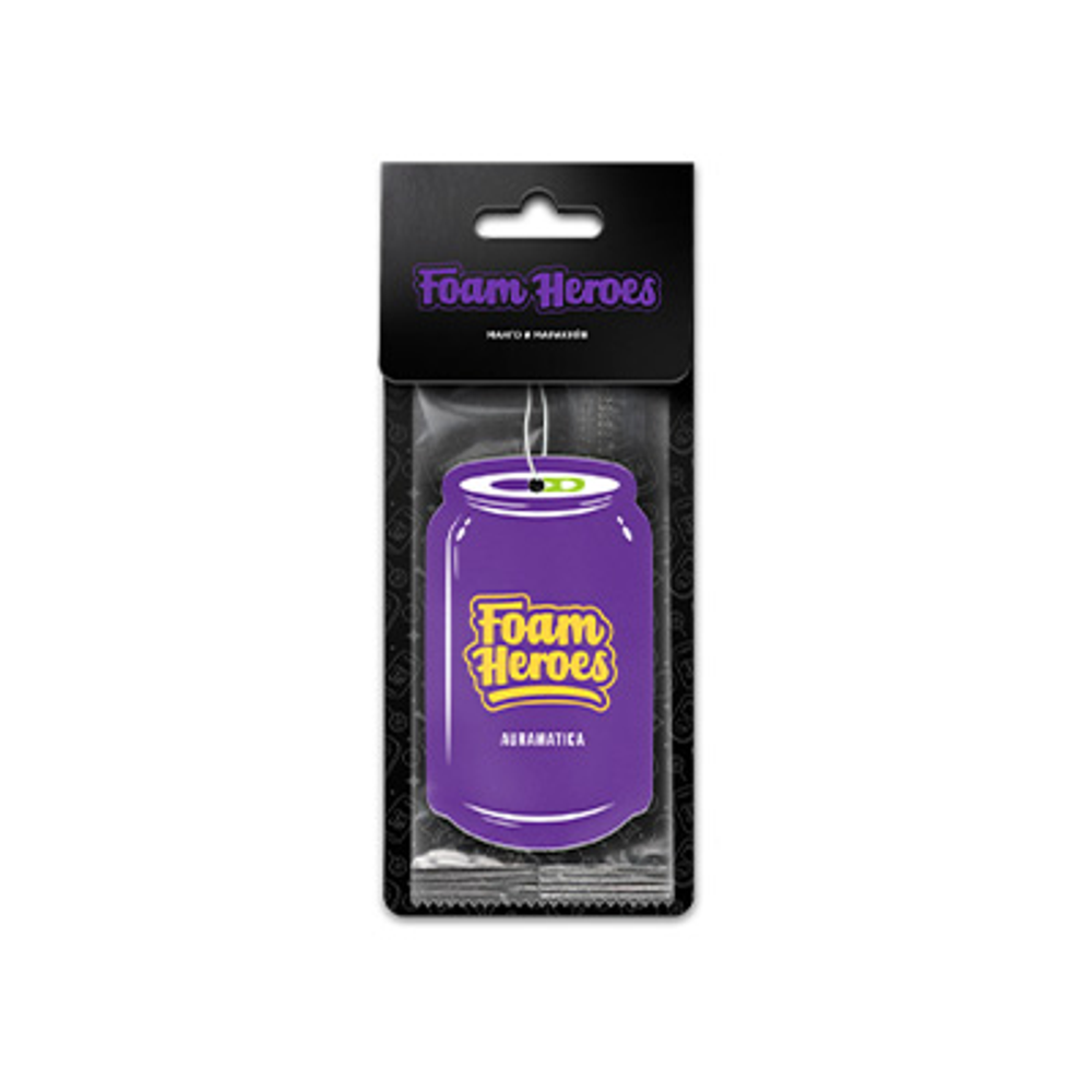 Foam Heroes Auramatica Манго и маракуйя - подвесной картонный ароматизатор