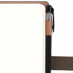 Ежедневник датированный 2025, А5, 143x218 мм, BRAUBERG "Journal", под кожу, застежка, органайзер, серый, 115881