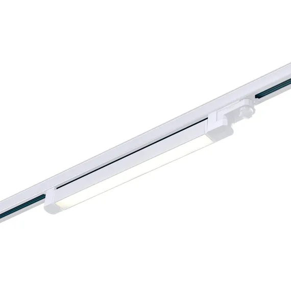 ST663.536.10 Св-к трек. Белый LED 1*10W 3000K 800Lm Ra>90 120° IP20 L280xW33xH82 165-265V ТРЭЙС