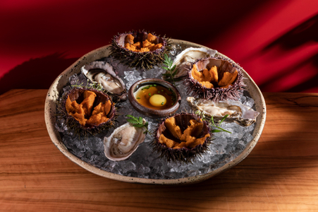 Живые морепродукты!