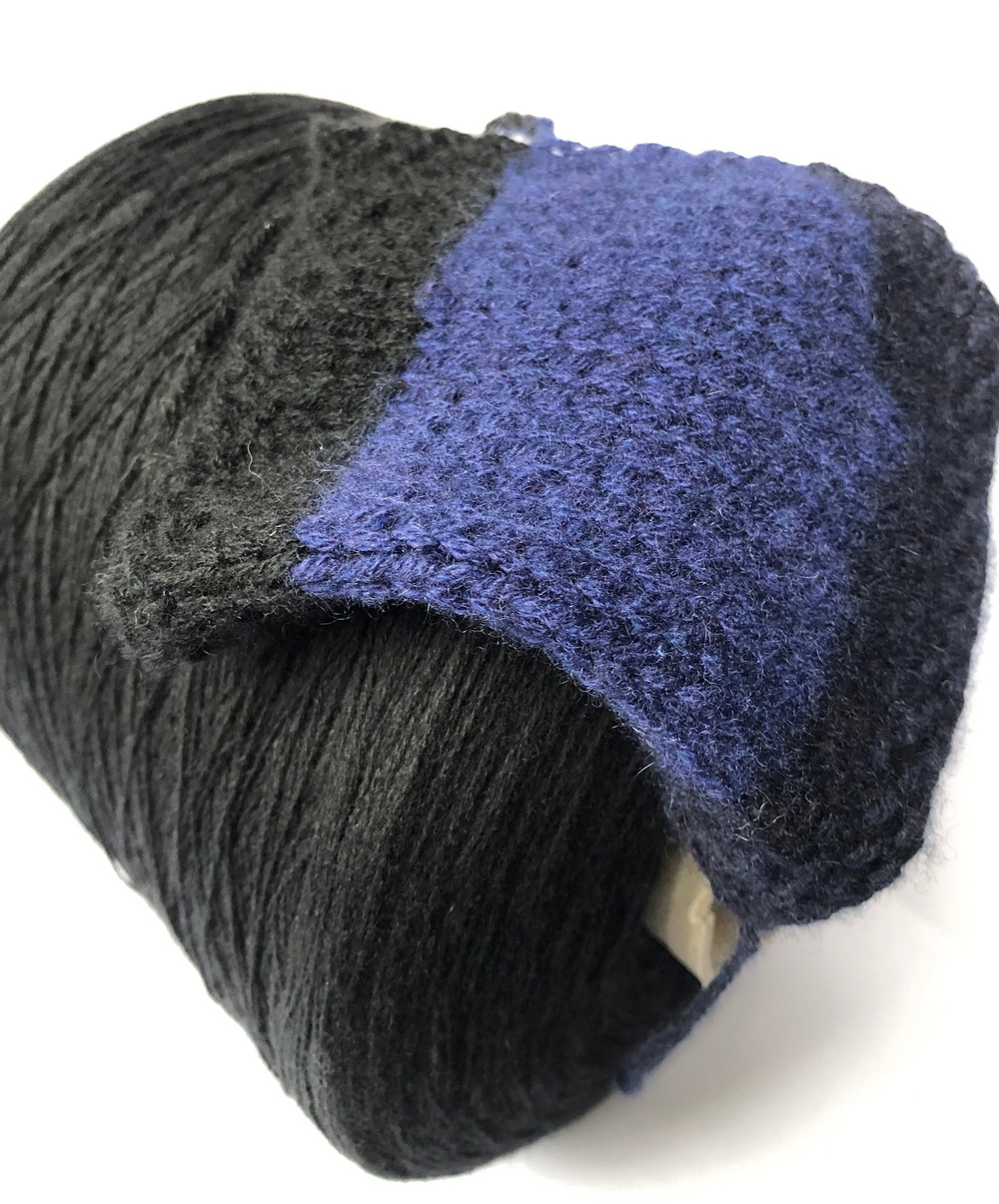 NEW Пряжа Кашемир ECO cashmere 2/26 черный