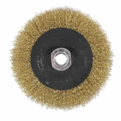 Кордщетка дисковая латунная для УШМ 125мм, в блистере RockForce##Rock FORCE RF-BWD005