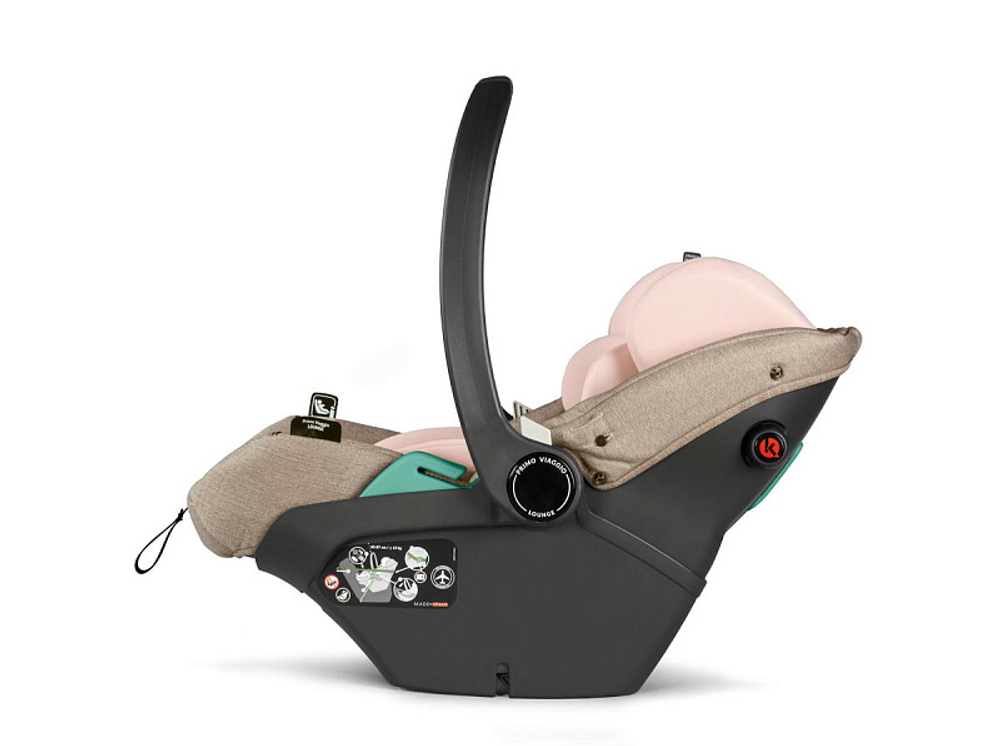 Коляска 3 в 1 Peg Perego Veloce Belvedere Lounge Mon Amour