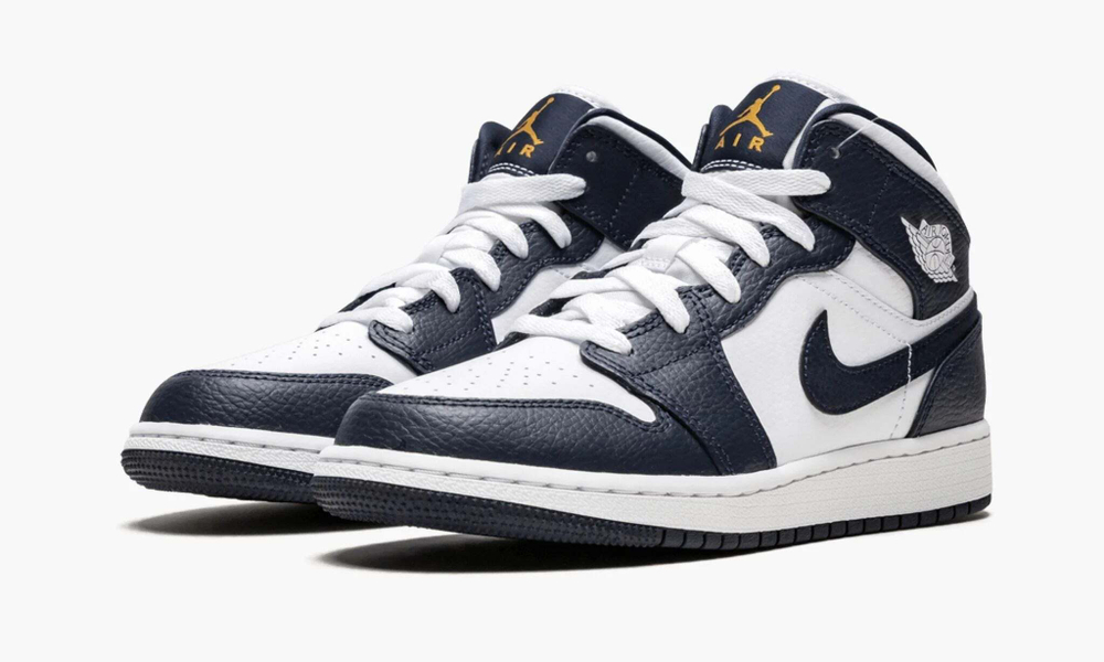 Air Jordan 1 Mid GS "Obsidian"