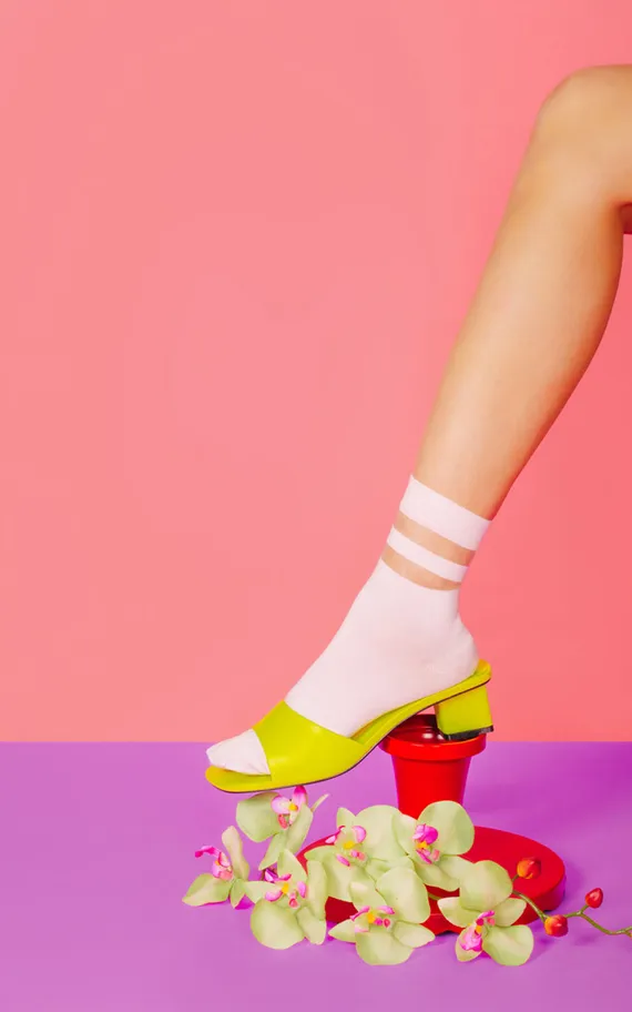 528 Skarpetki Cami Bianco