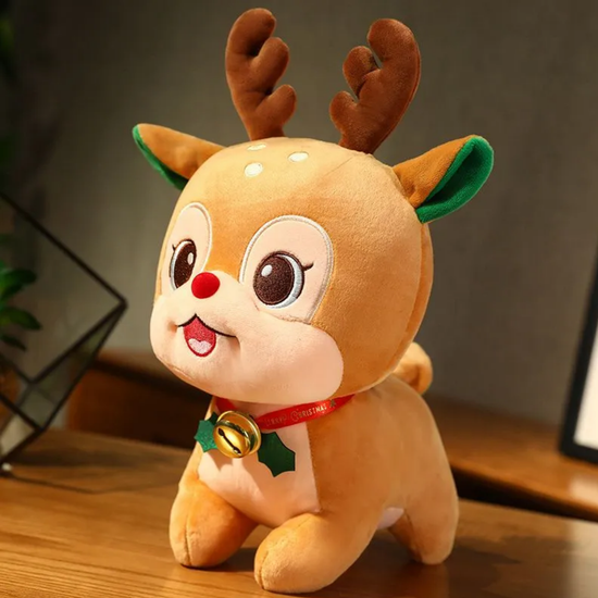 Мягкая игрушка Новый Год Оленёнок 23см