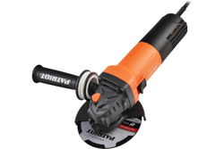 Углошлифовальная машина (УШМ) PATRIOT AG 126 тонкий корпус, пылезащищенная, диск 125 мм 110301126